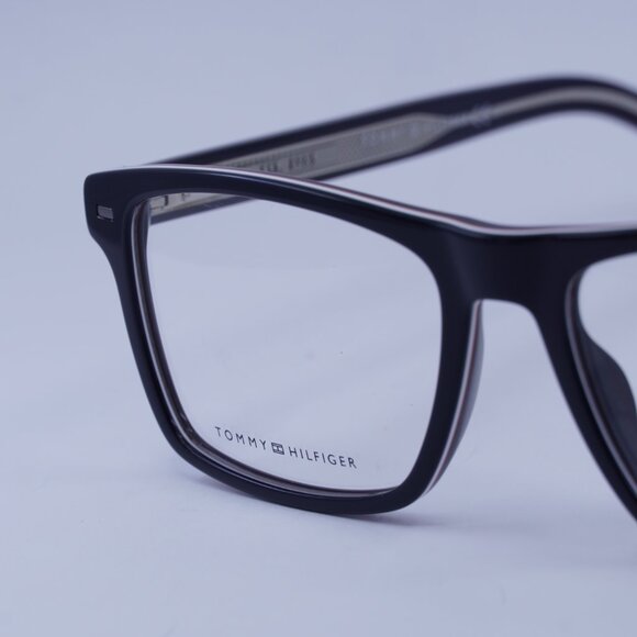 Tommy Hilfiger TH 1770 0PJP 00 Eyeglasses Blue 55mm Rectangle Frame - Picture 4 of 12